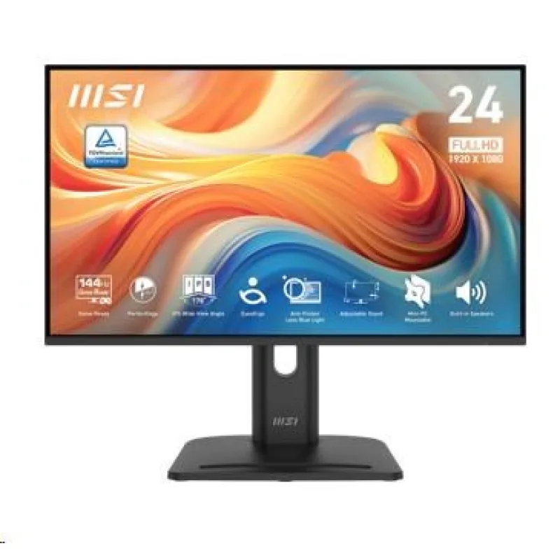 MSI Pro/ MP245PG E14/ 23, 8"/ IPS/ FHD/ 144Hz/ 1ms/ Čierna/ 3R PRO…