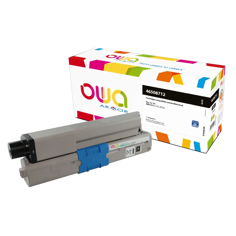 OWA Armor toner kompatibilný s OKI 46508712, 3500st, čierna/ black…