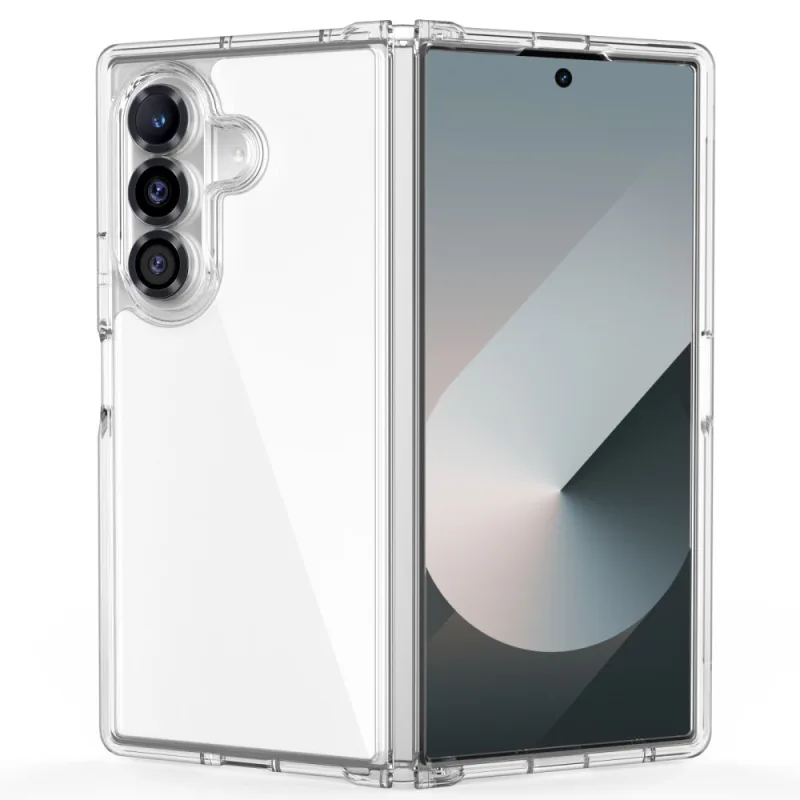 Hybridné puzdro Tech-Protect FlexAir pre Samsung Galaxy Z Fold 7 – priehľadné