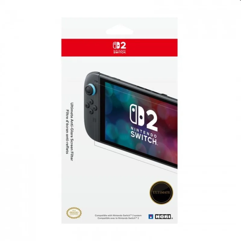 HORI Nintendo Switch 2 Ultimate Anti-Glare Screen Filter