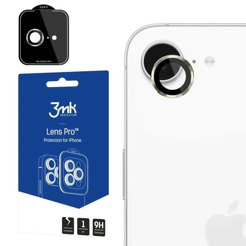 3mk Lens Protection Pro Gold pro Apple iPhone 16E 5903108637114