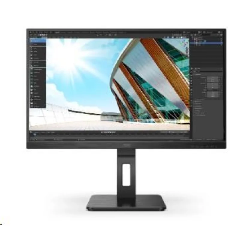 AOC/ Q27P2Q/ 27"/ IPS/ QHD/ 75Hz/ 4ms/ Black/ 3R Q27P2Q