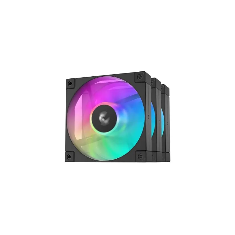 DEEPCOOL Ventilátor FD12 ARGB 3v1, 3x120mm, ARGB, černá R-FD12-BKAPN3-G