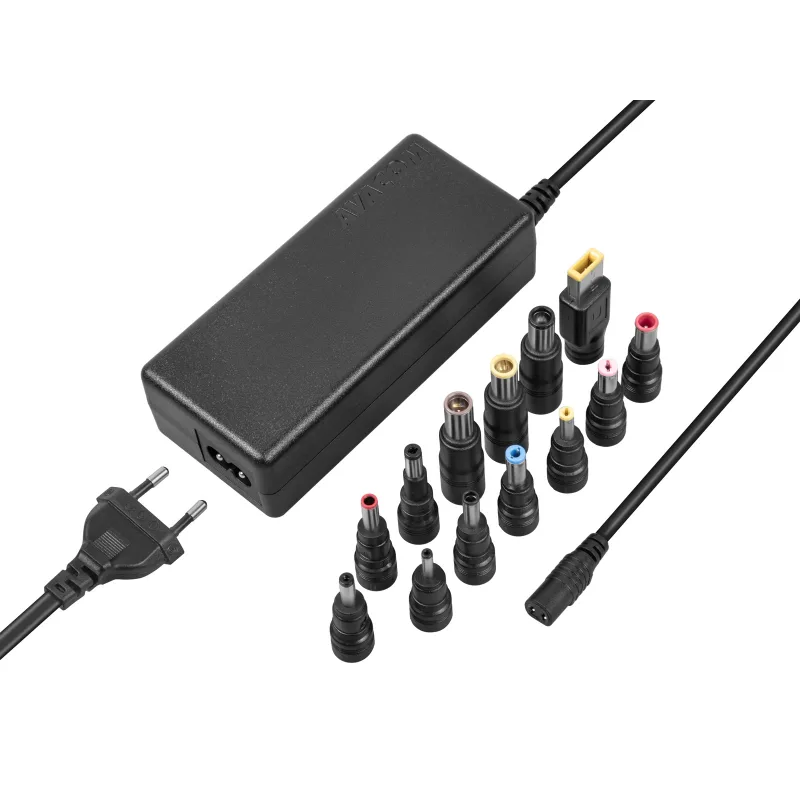 AVACOM QuickTIP 65W - univerzálny adaptér pre notebooky + 13 konektorov…