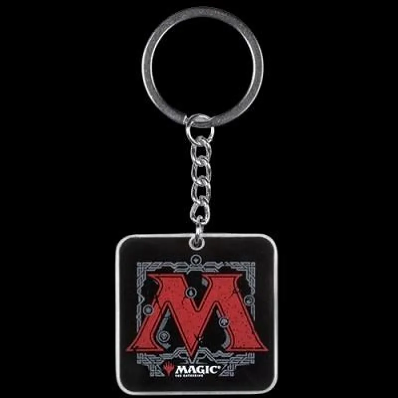 Konix Magic: The Gathering "Logo" Metal Keychain KX-MAG-KC-M