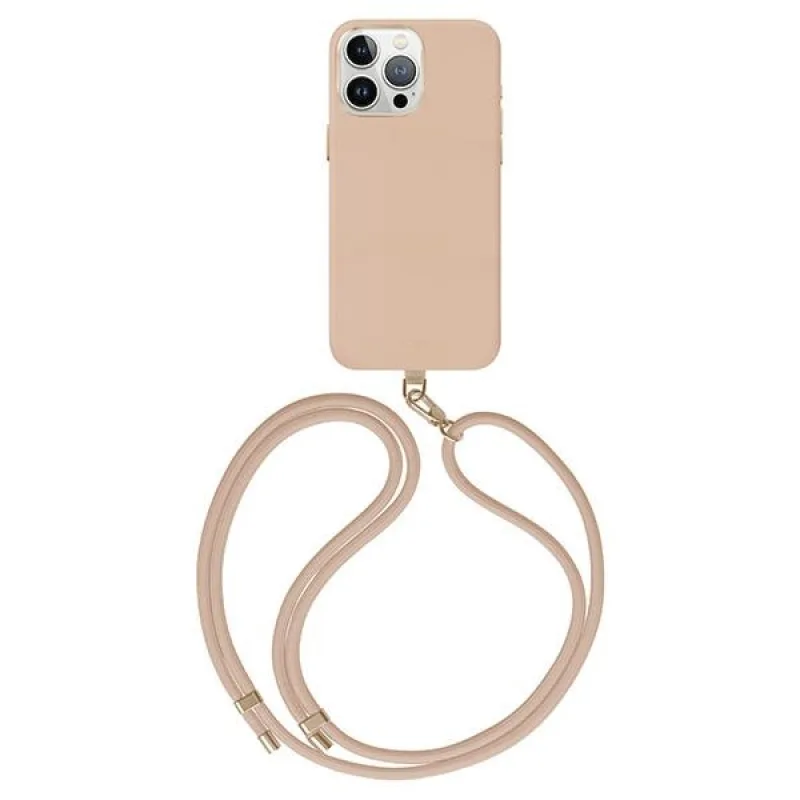 Puzdro Uniq Coehl Muse Magnetic Charging pre iPhone 15 Pro Max - béžové
