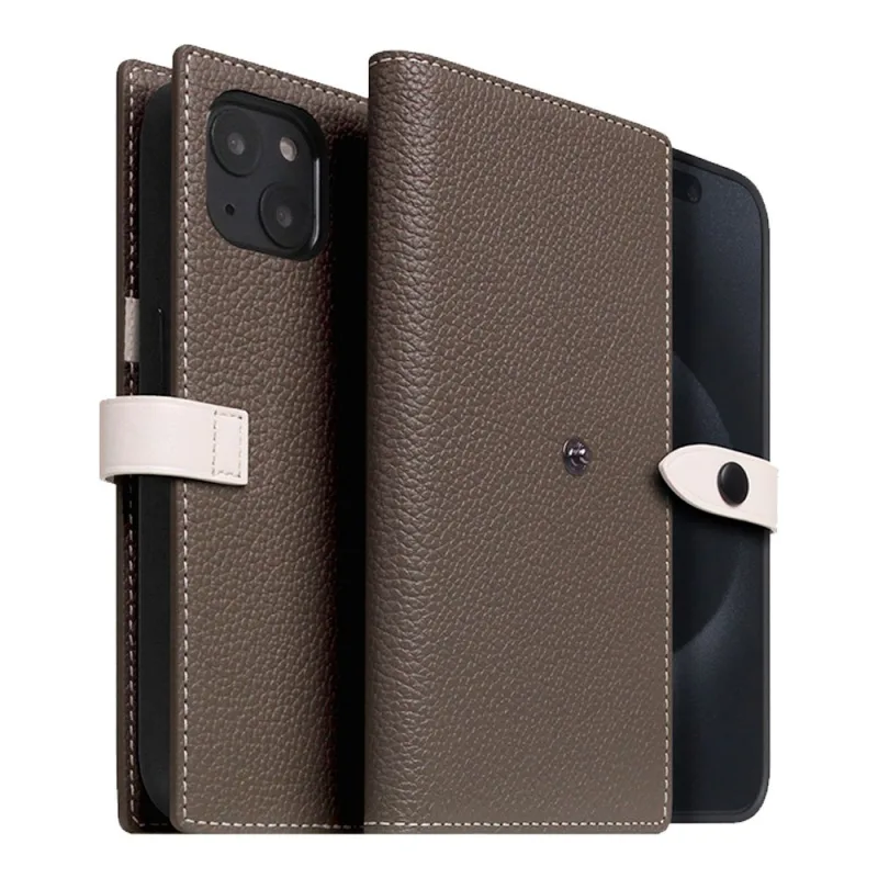 SLG Design puzdro D8 Magsafe Hybrid Full Grain Leather pre iPhone 15 Plus…