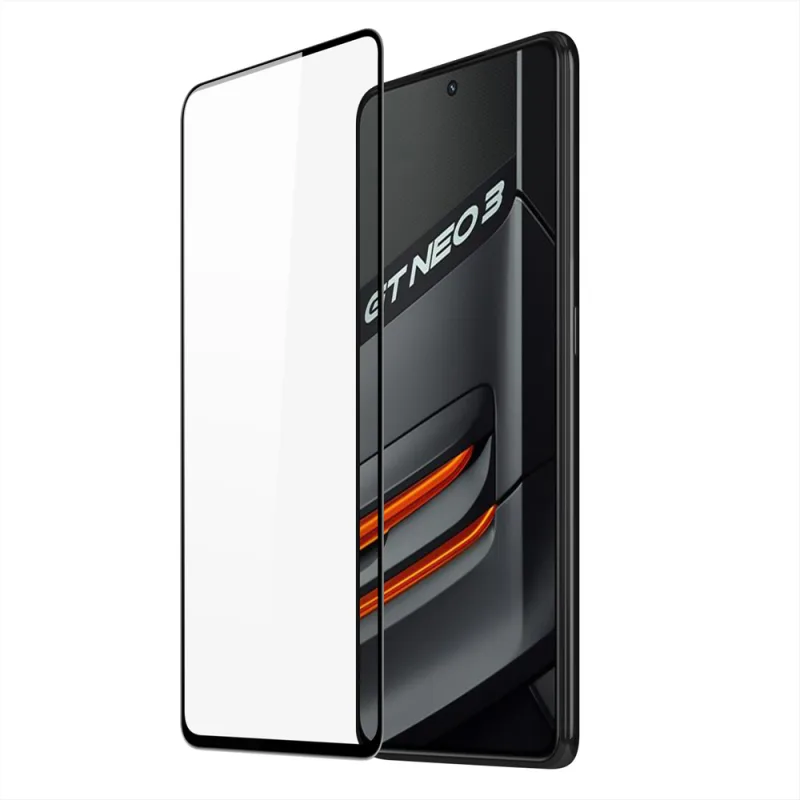 Ochranné tvrdené sklo Dux Ducis 9D pre Realme GT Neo 3 9H s čiernym rámom
