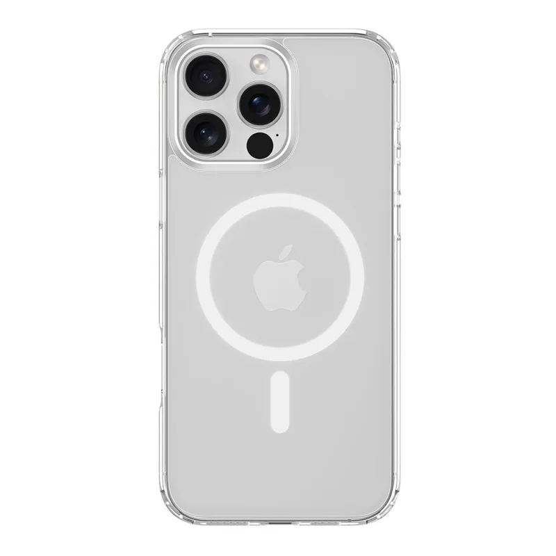 Devia kryt Pure Clear Magnetic Shockproof Case pre iPhone 16 Pro Max - Clear