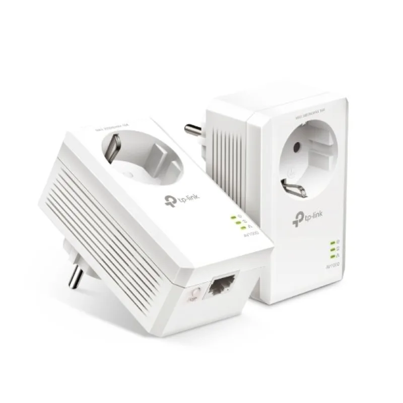 AV1000 Gigabit Passthrough Powerline Starter Kit KIT: 2× TL-PA7017P SPEED…