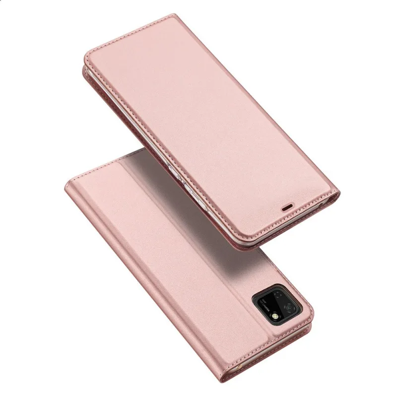 Puzdro typu DUX DUCIS Skin Pro Bookcase pre Huawei Y5p ružové