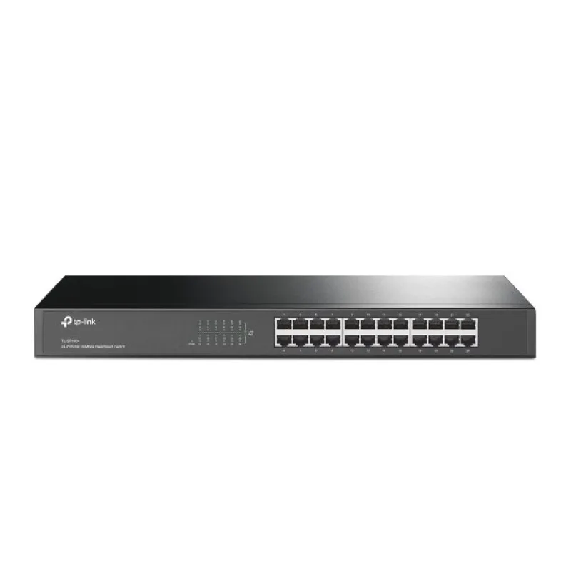 24-Port 10/100 Mbps Switch PORT: 24× 10/100 Mbps RJ45 Ports SPEC: 1U 19…