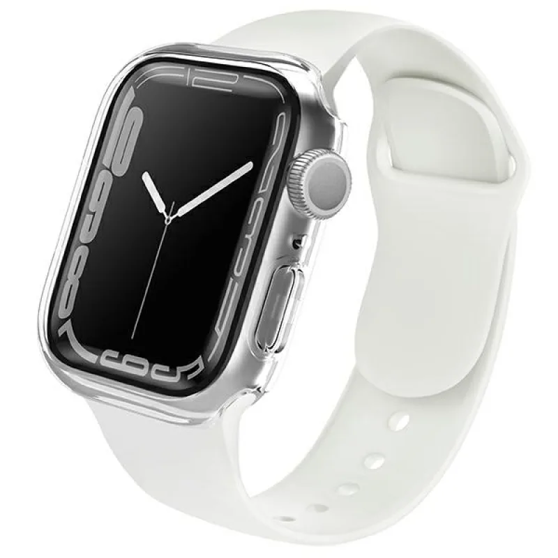 Puzdro Uniq Legion Apple Watch Series 7/8/9 41 mm priehľadné