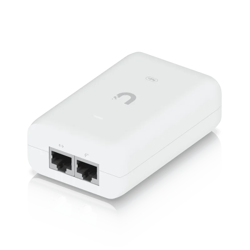 Ubiquiti UACC-PoE+ Gigabit PoE injektor 48V/0,65A (30W) biely