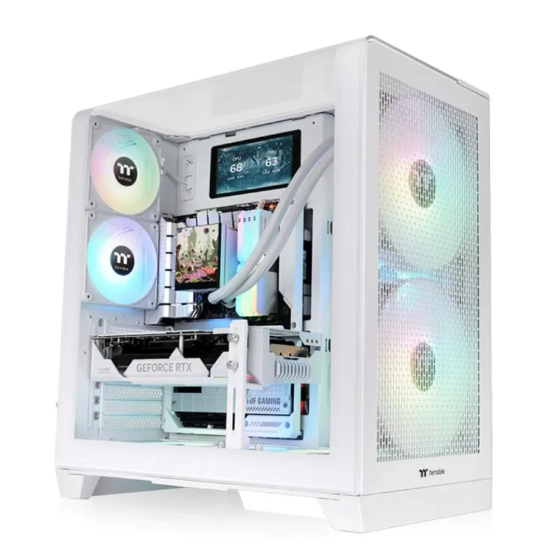 THERMALTAKE Case View 390 Air, ATX, Průhledná bočnice, 2x 120mm Fan, …