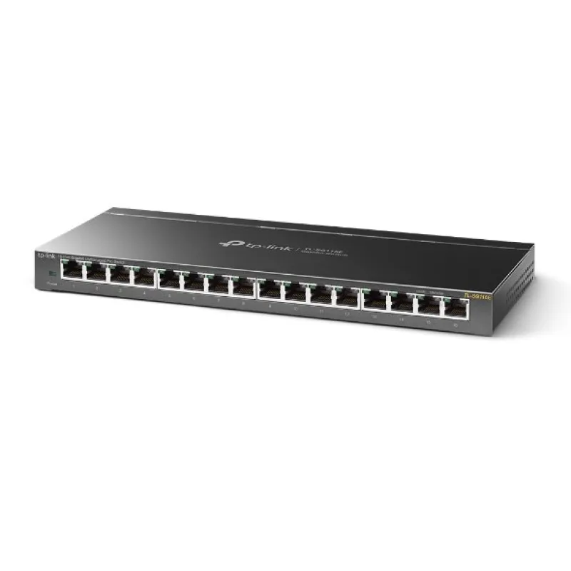 16-Port Gigabit Easy Smart Switch PORT: 16× Gigabit RJ45 Ports SPEC:…