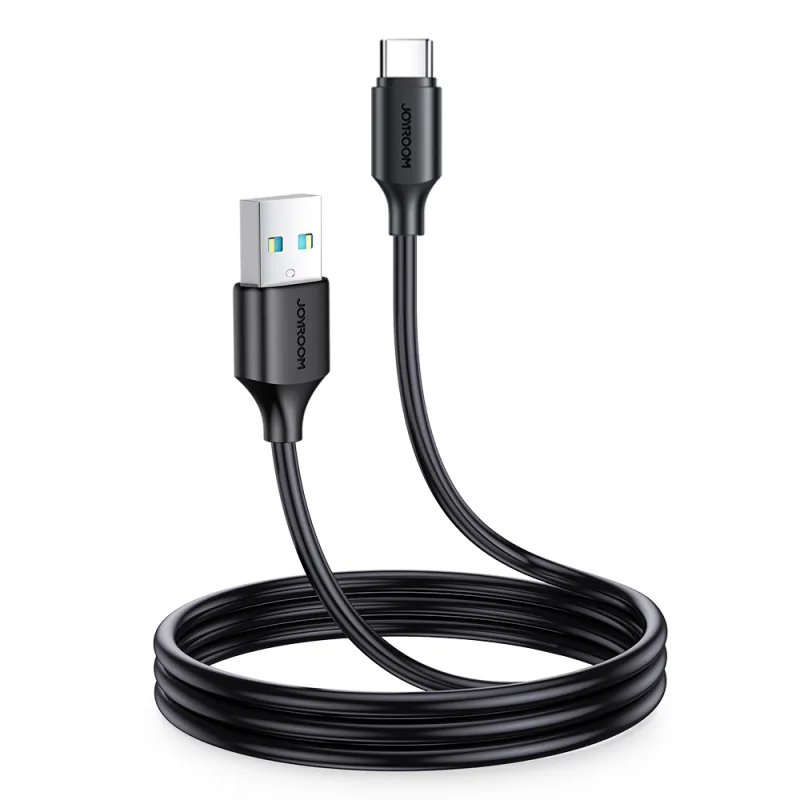 Joyroom Long-Lasting Series A9 USB-A / USB-C 3A kábel 1m - čierny