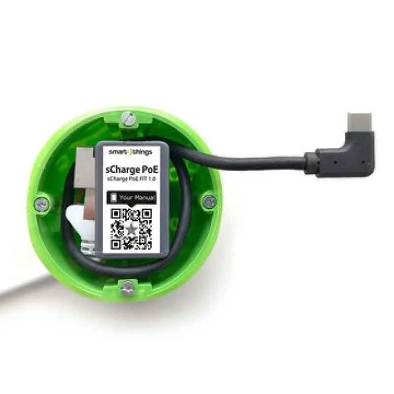 smart things sCharge PoE FIT USB-C - Inwall power supply e.g. for sDock Fix