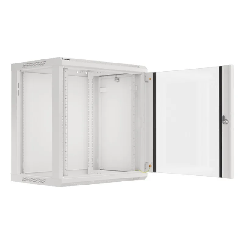 Nástenný rack 19"" 12U 600X450mm sivý flat pack WF01-6412-10S