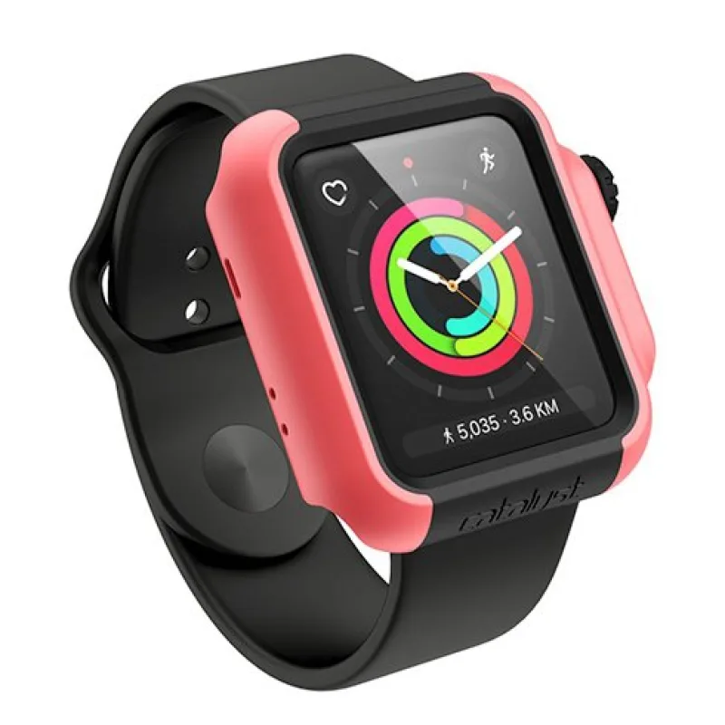 Catalyst kryt Impact Protection pre Apple Watch Series 3/2 42mm - Coral…