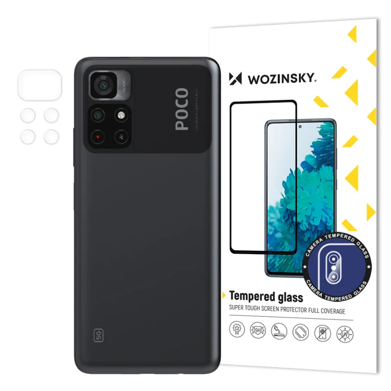 Wozinsky Camera Glass 9H Tvrdené sklo pre fotoaparát Xiaomi Poco M4 Pro 5G