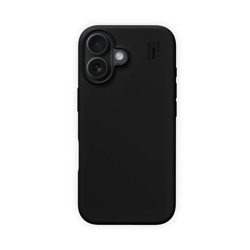 iDeal Silicone Case MagSafe iPhone 17 Black IDSICMS-I2561-01