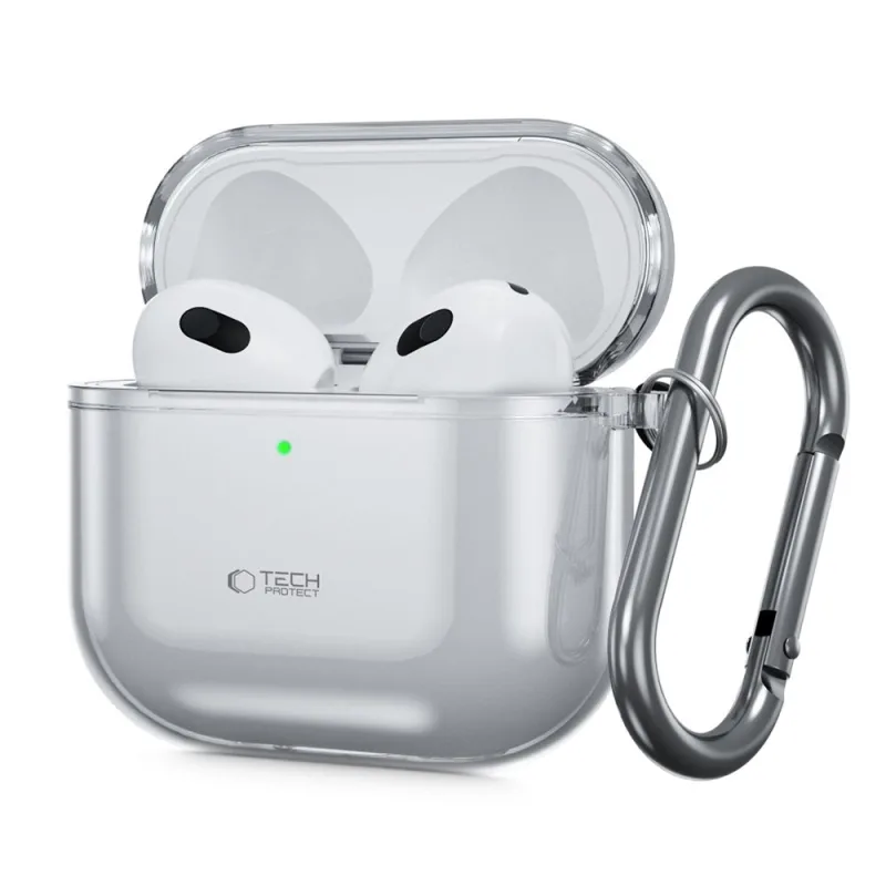 Puzdro Tech-Protect FlexAir pre AirPods 4 – šedé