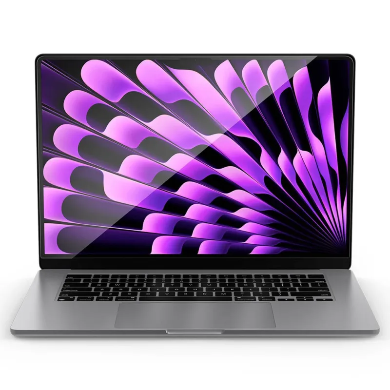 Spigen ochranné sklo Glas.tR Slim pre Macbook Air 15" M2/M3/M4 - Black…