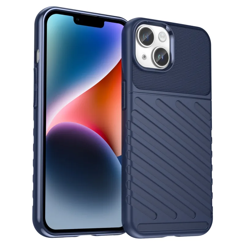 Modré pancierové puzdro Thunder Case iPhone 14