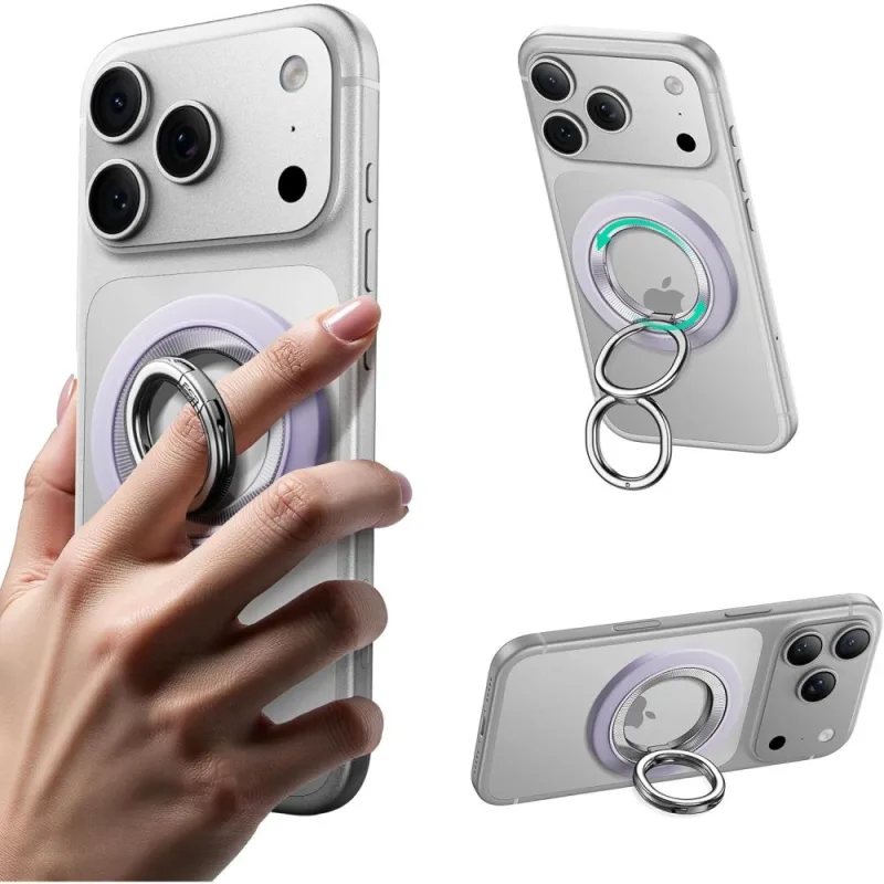ESR magnetický držiak telefónu HaloLock MagSafe – fialový