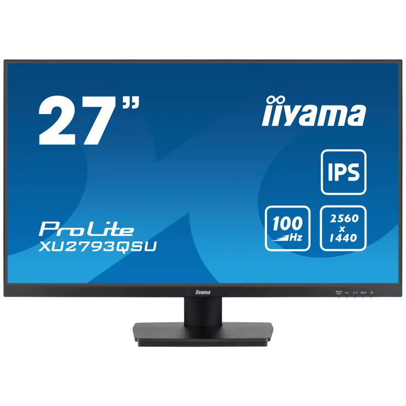 iiyama ProLite/ XU2793QSU-B7/ 27"/ IPS/ QHD/ 100Hz/ 1ms/ Black/ 3R…