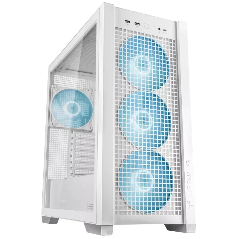 ASUS case TUF GAMING CASE (GT302) TG, Mid Tower, 4x 140mm ARGB Fan, …