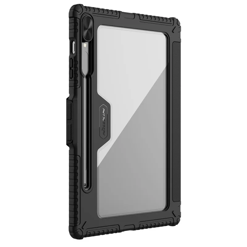 Puzdro Nillkin Bumper Leather Case Pro pre Samsung Galaxy Tab S9+ - čierne