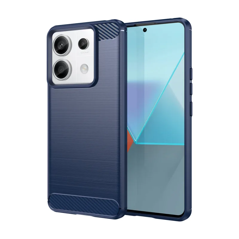 Karbónové puzdro pre Xiaomi Redmi Note 13 Pro - modré