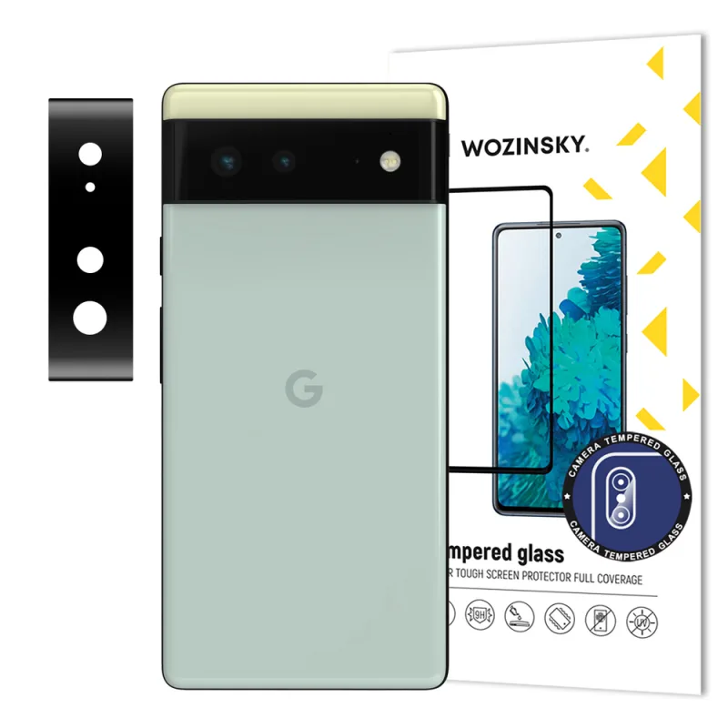Tvrdené sklo Wozinsky Full Camera Glass pre Google Pixel 6 pre 9H fotoaparát