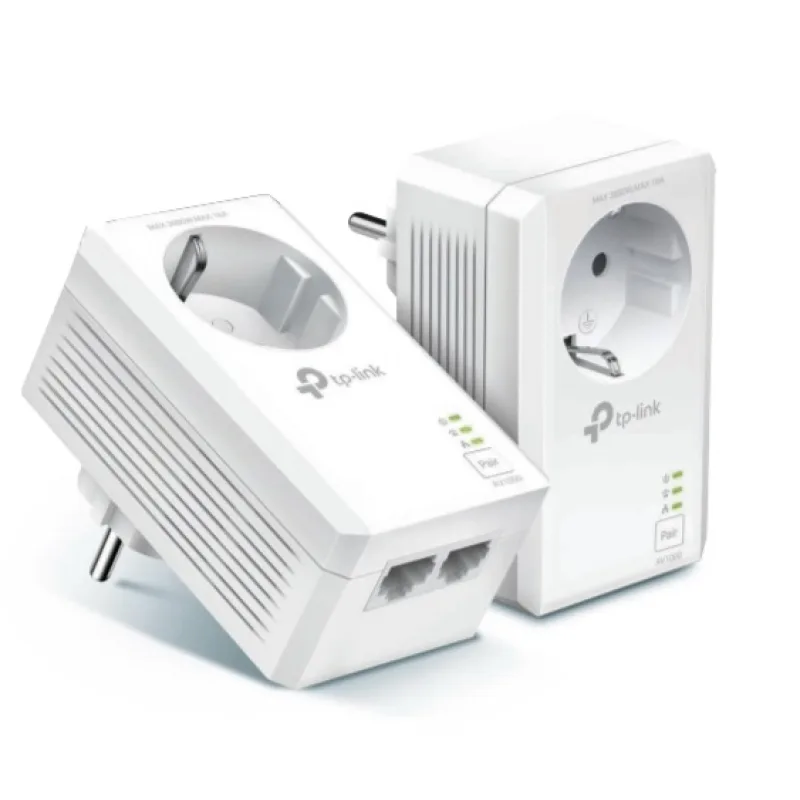 TP-LINK "AV1000 Gigabit Passthrough Powerline Starter KitSPEED: 1000…