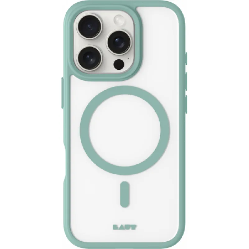 Puzdro Laut Huex Protect MagSafe na iPhone 16 Pro – mint