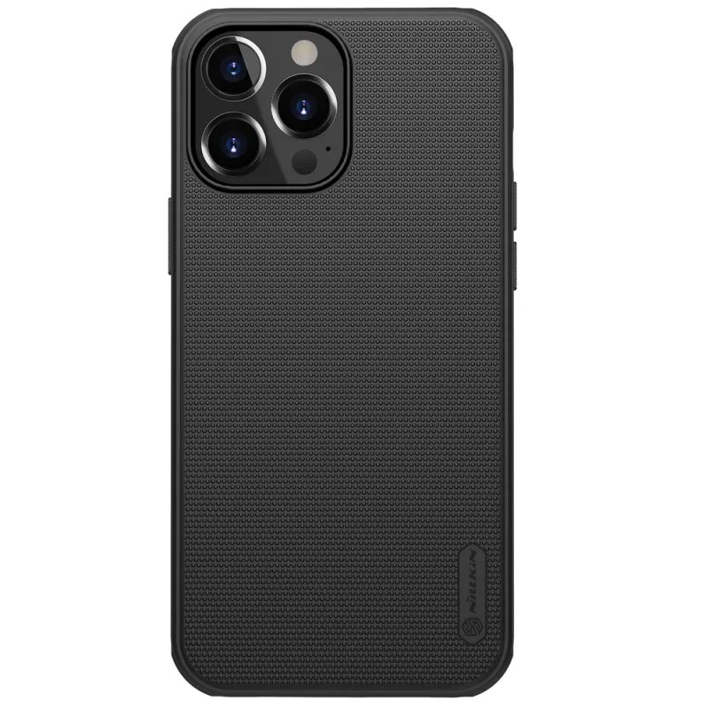 Nillkin Super Frosted Shield vystužený kryt puzdra pre iPhone 13 Pro Max čierny
