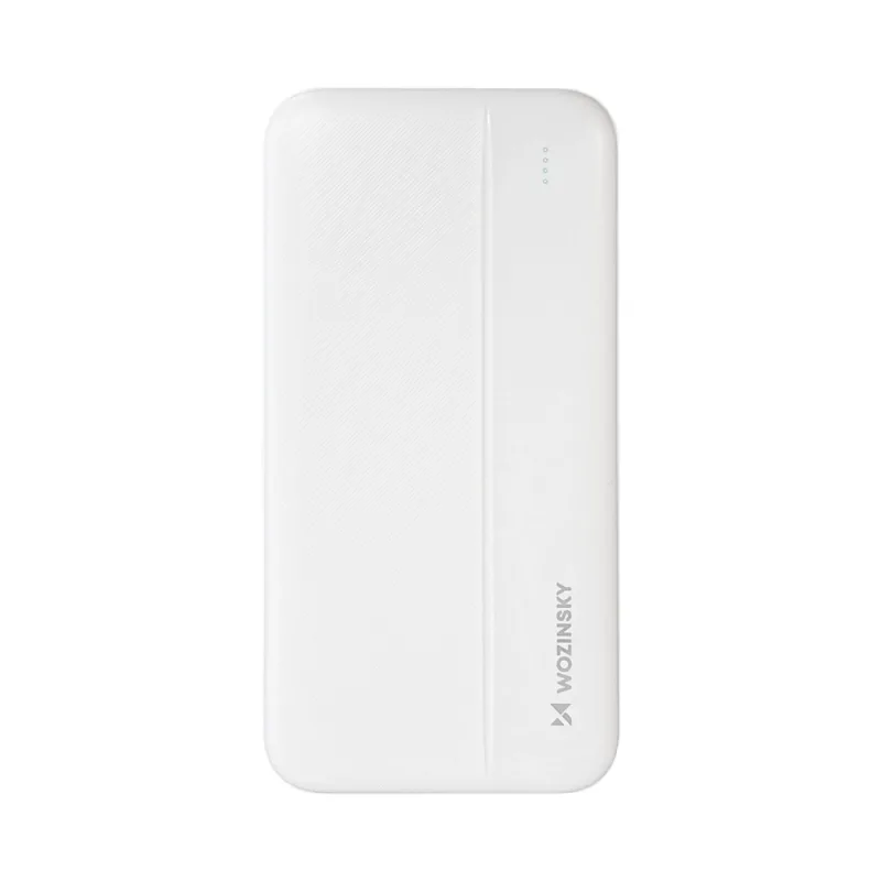 Wozinsky powerbanka Li-Po 10000mAh 2 x USB biela (WPBWE1)