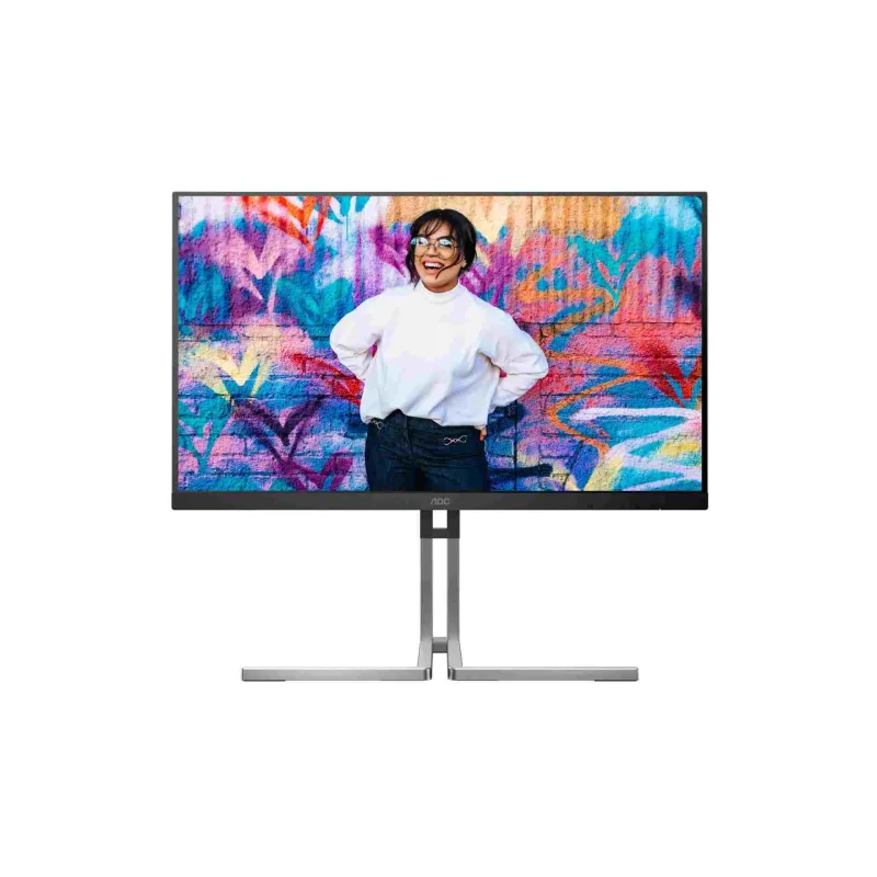 AOC/ Q27U3CV/ 27"/ IPS/ QHD/ 75Hz/ 4ms/ Blck-Slvr/ 3R Q27U3CV