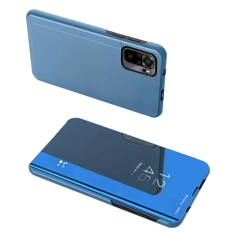 Clear View Case modrý flipový kryt Poco M4 Pro 5G
