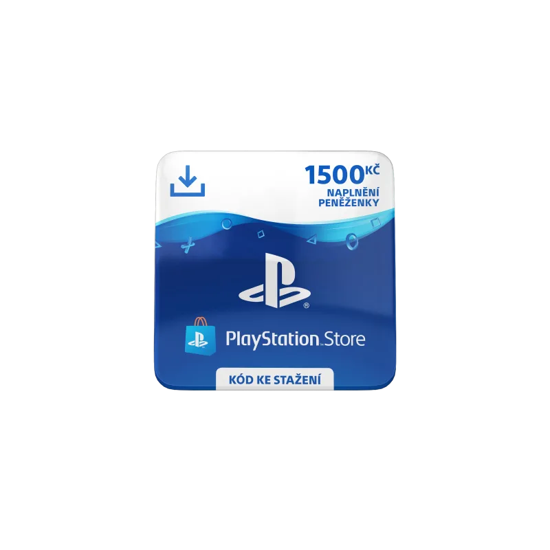 ESD CZ - PlayStation Store el. peněženka - 1500 Kč ESD_SCEE-CZ-00150000