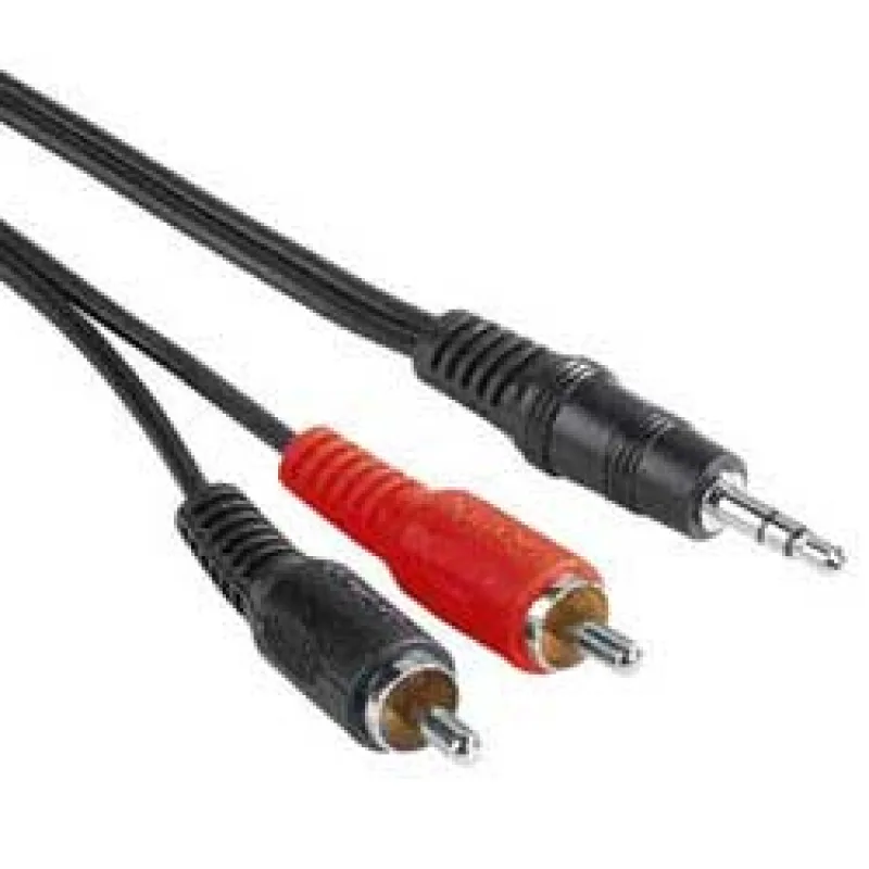 PremiumCord Kábel Jack 3.5mm-2xCINCH M/ M 15m kjackcin15