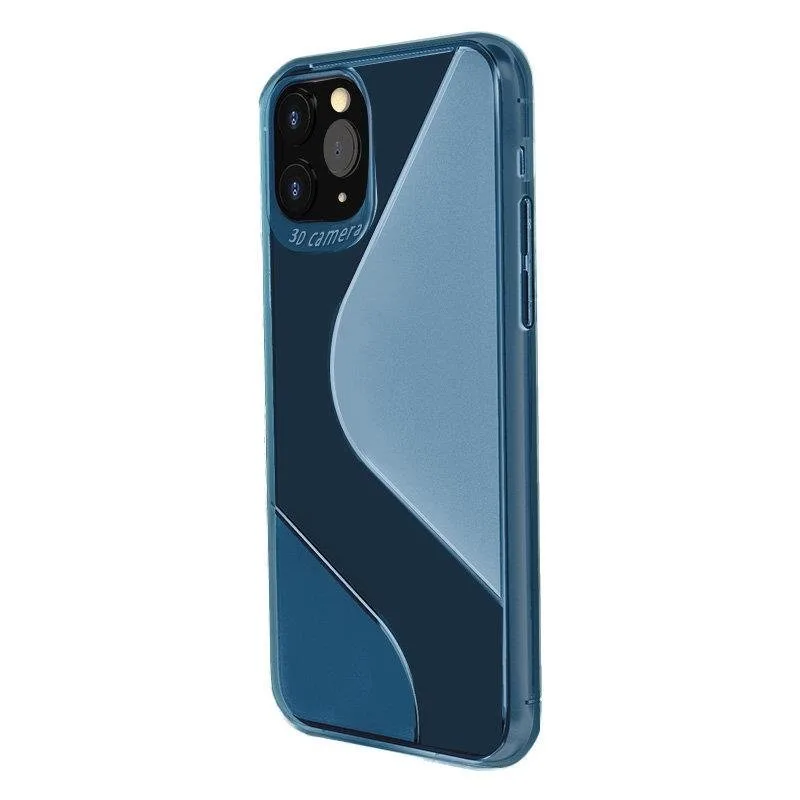 S-Case Flexible Cover TPU puzdro pre Huawei P40 Lite E modré