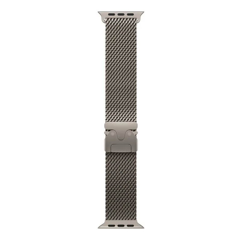 Apple Watch 49mm Natural Titanium Milanese Loop - Medium *Rozbalený*
