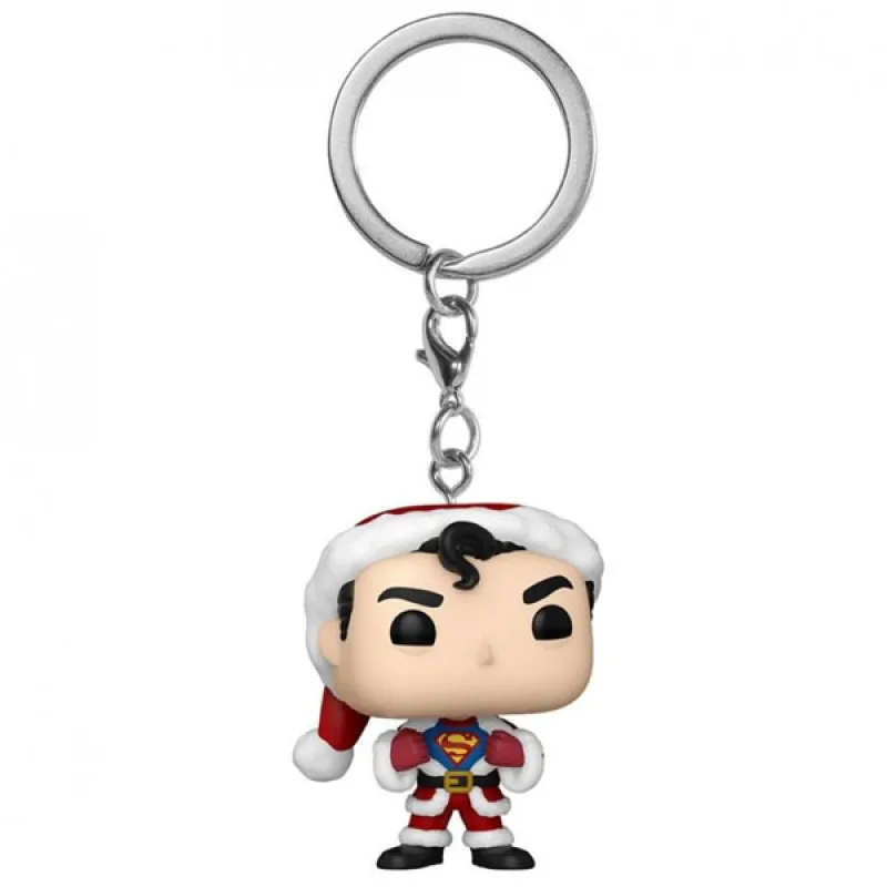 POP! Kľúčenka Holiday Superman (DC Comics) Special Edition