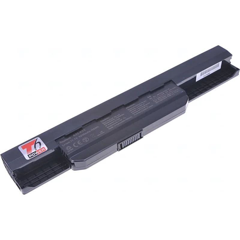 Batéria T6 Power Asus K43, K53, K84, A43, A53, A54, P43, P53, X43, X53,…