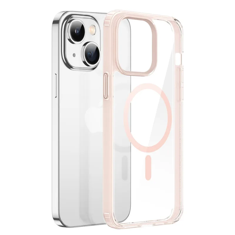 Puzdro Dux Ducis Clin2 pre iPhone 14 Plus magnetický kryt MagSafe ružový