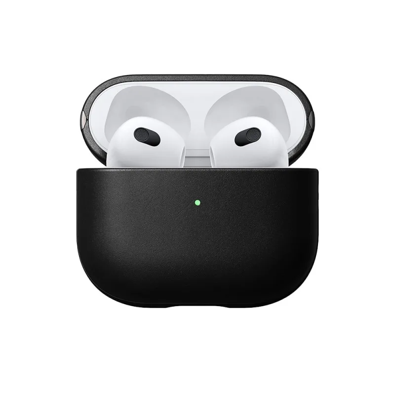 Nomad puzdro Modern Leather Case pre Apple Airpods 3 - Black NM01000785