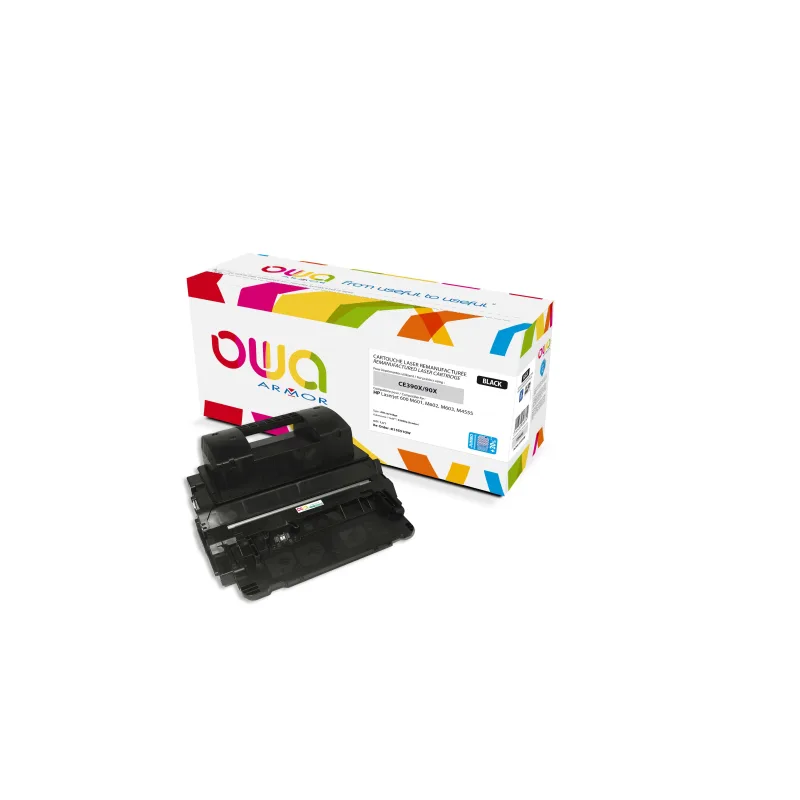 OWA Armor toner kompatibilný HP LJ M60x, CE390X, 32000st, čierna/ black…